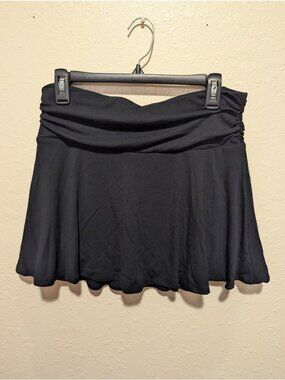 Free People Free-est Black Pleated Skirt Women's Size Medium Mini